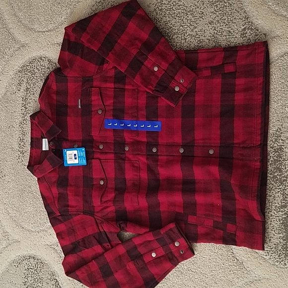 Columbia Buffalo Plaid Shirt Jacket - Picture 1 of 12